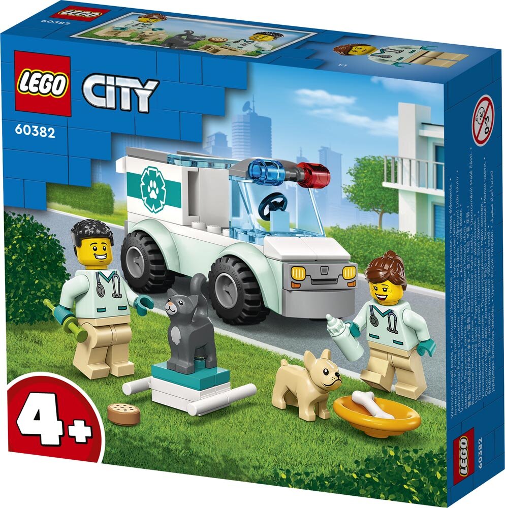 LEGO City - Dierenarts reddingswagen 4+