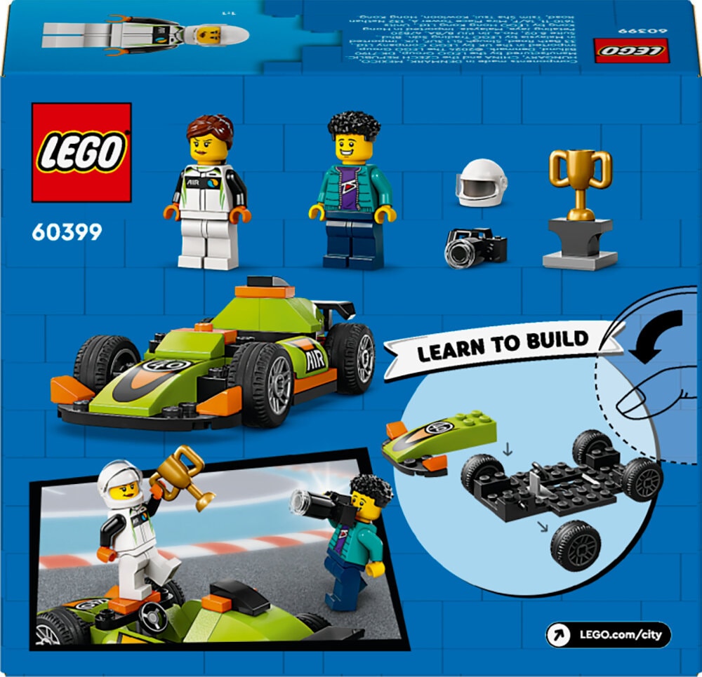 LEGO City - Groene racewagen 4+