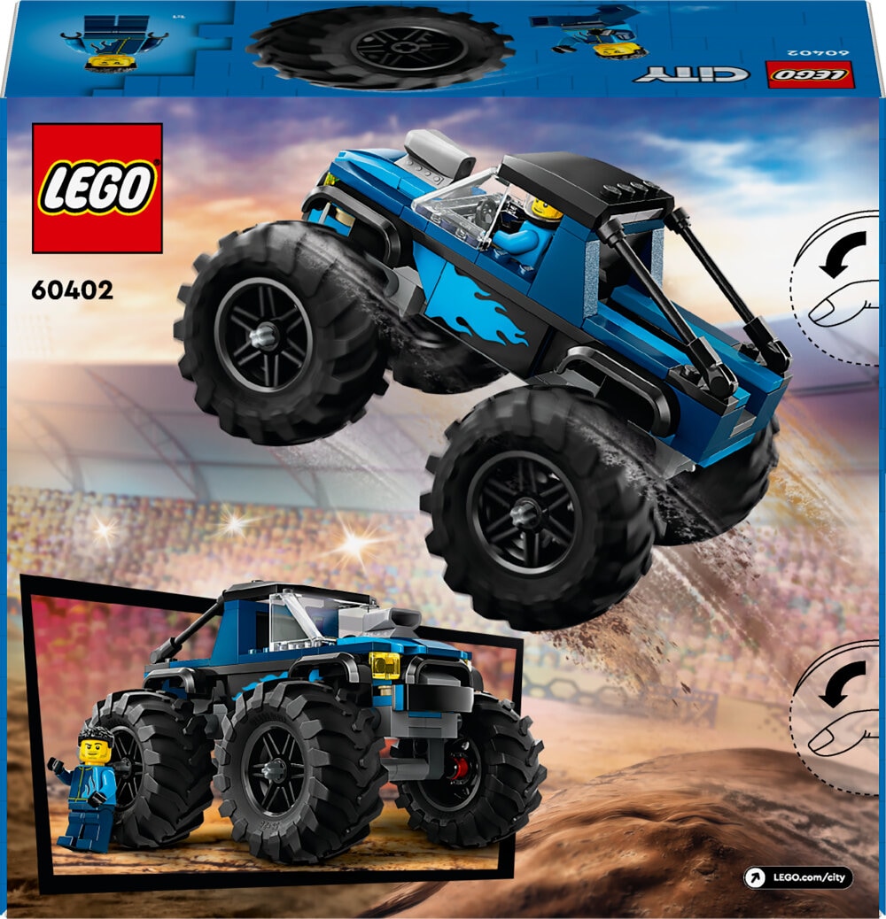 LEGO City - Blauwe monstertruck 5+