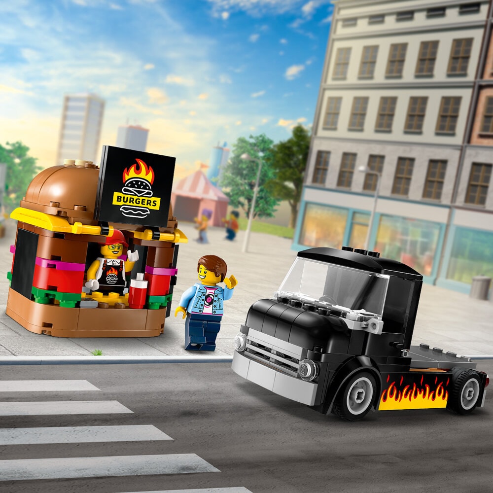 LEGO City - Hamburgertruck 5+