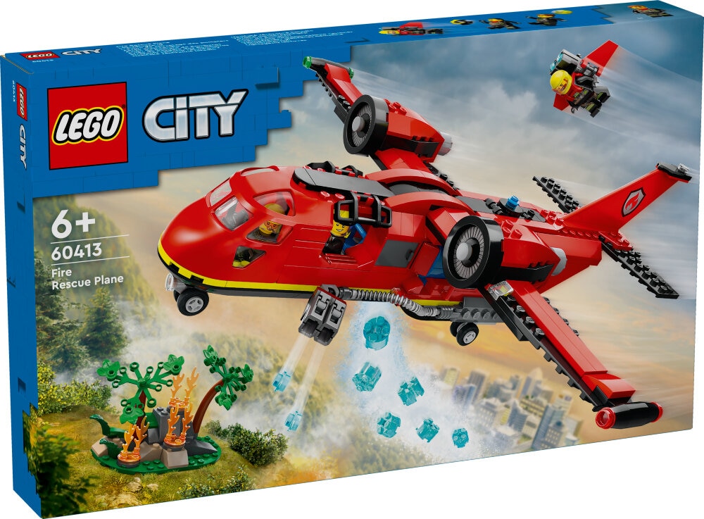 LEGO City - Brandweervliegtuig 6+