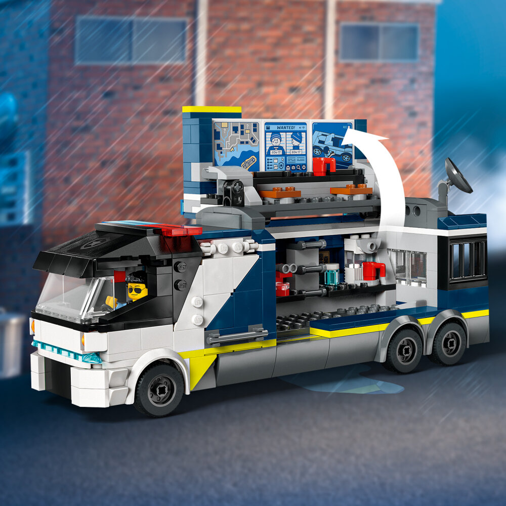 LEGO City - Politielaboratorium in truck 7+