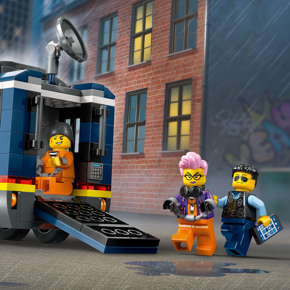 LEGO City - Politielaboratorium in truck 7+