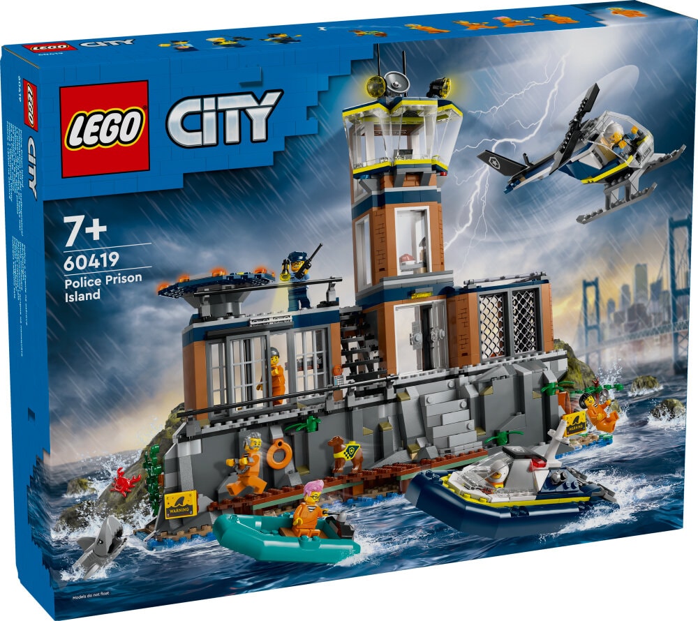 LEGO City - Politiegevangeniseiland 7+