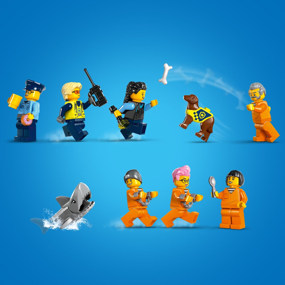 LEGO City - Politiegevangeniseiland 7+
