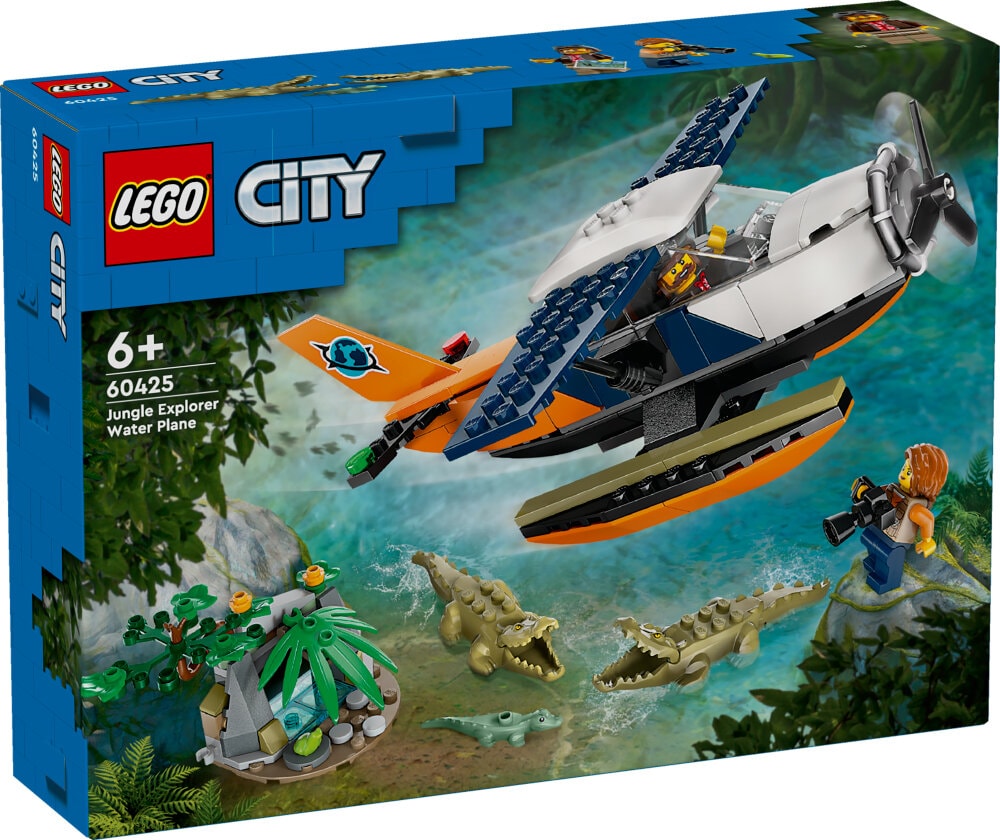 LEGO City - Jungleonderzoekers: watervliegtuig 6+