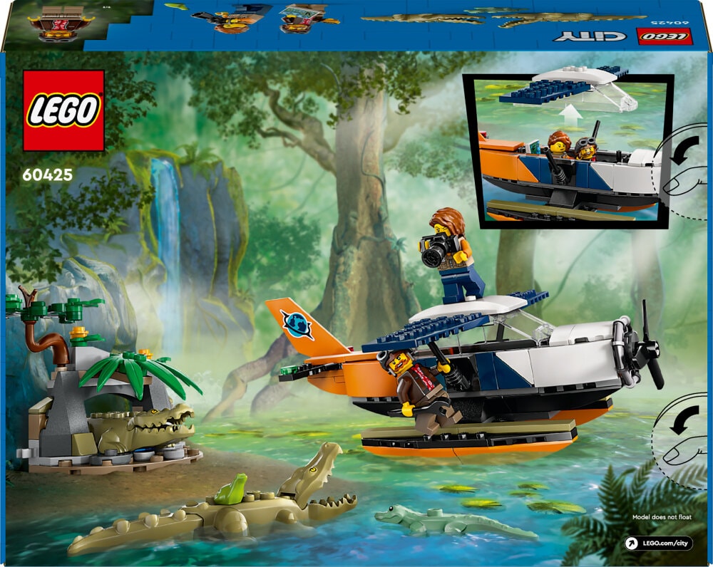 LEGO City - Jungleonderzoekers: watervliegtuig 6+