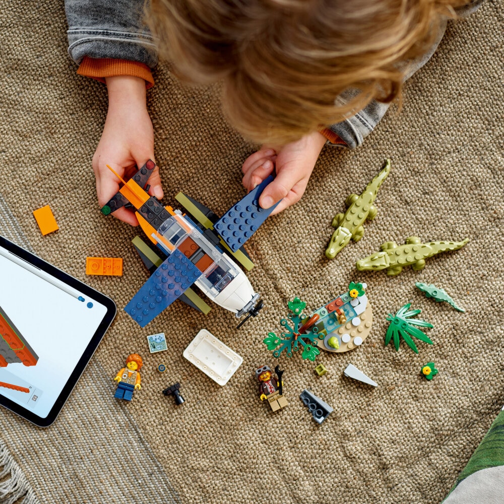 LEGO City - Jungleonderzoekers: watervliegtuig 6+