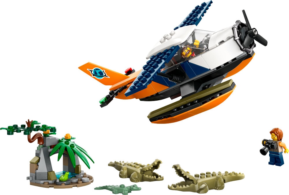 LEGO City - Jungleonderzoekers: watervliegtuig 6+
