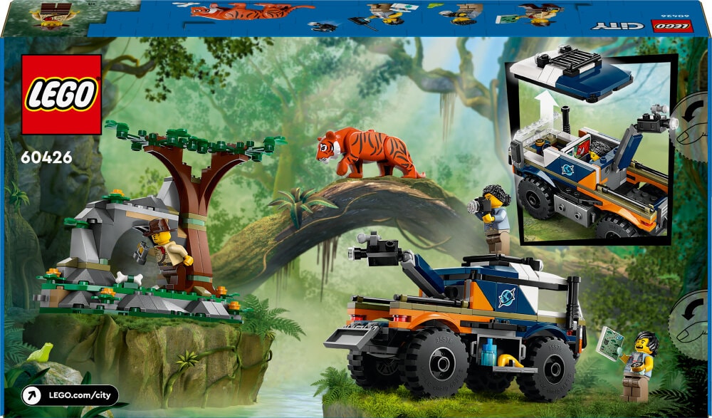 LEGO City - Jungleonderzoekers: offroad truck 6+