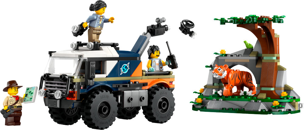 LEGO City - Jungleonderzoekers: offroad truck 6+