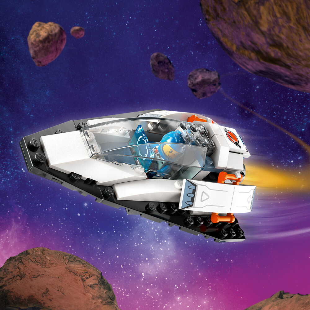 LEGO City - Ruimteschip en ontdekking van asteroïde 4+