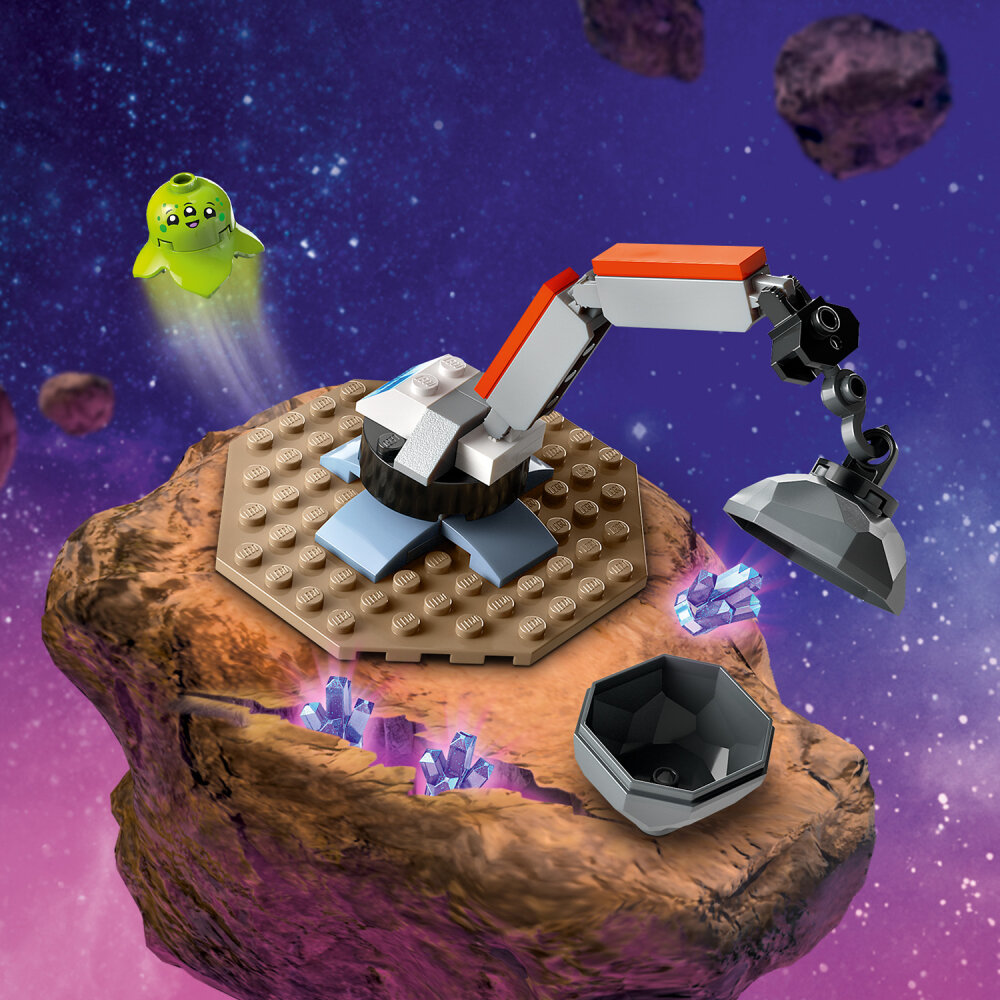 LEGO City - Ruimteschip en ontdekking van asteroïde 4+