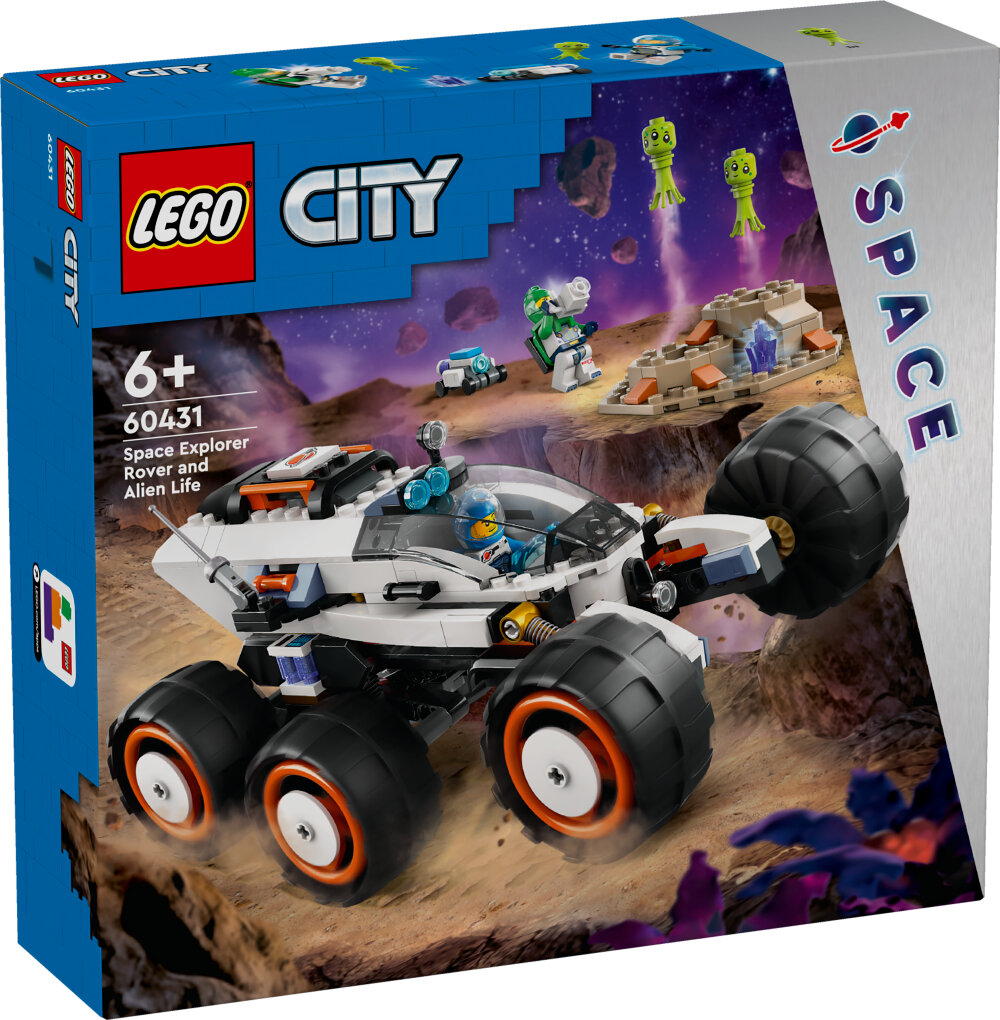 LEGO City - Ruimteverkenner en buitenaards leven 6+