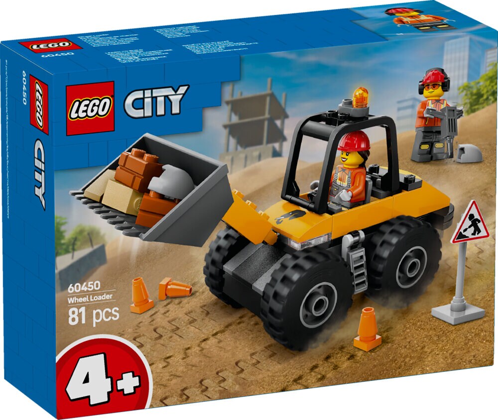LEGO City - Gele wiellader 4+