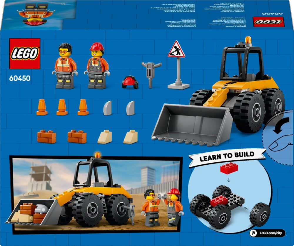 LEGO City - Gele wiellader 4+