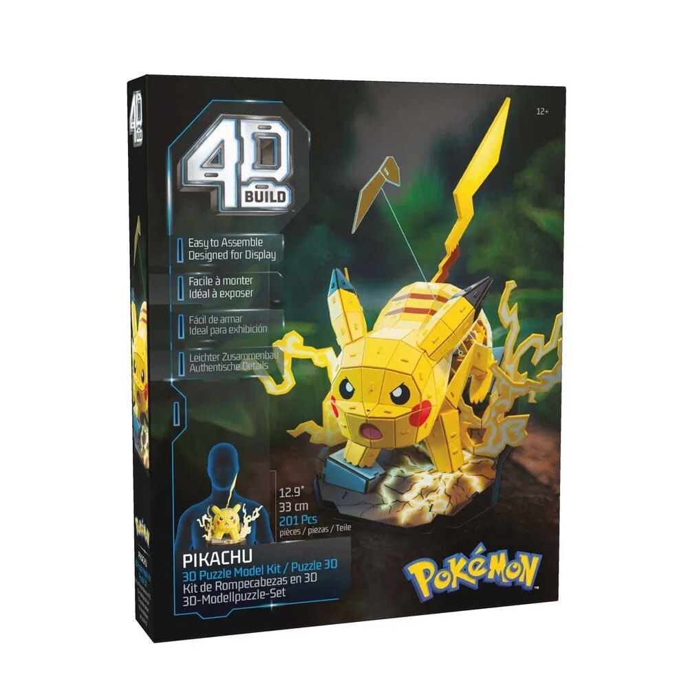 Pokémon 4D-puzzel Pikachu