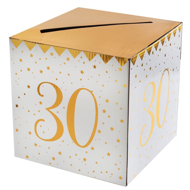 Cadeaudoos voor de 30ste verjaardag