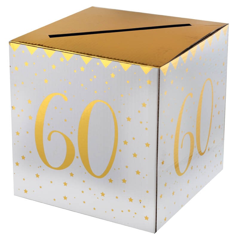 Cadeaudoos voor de 60ste verjaardag