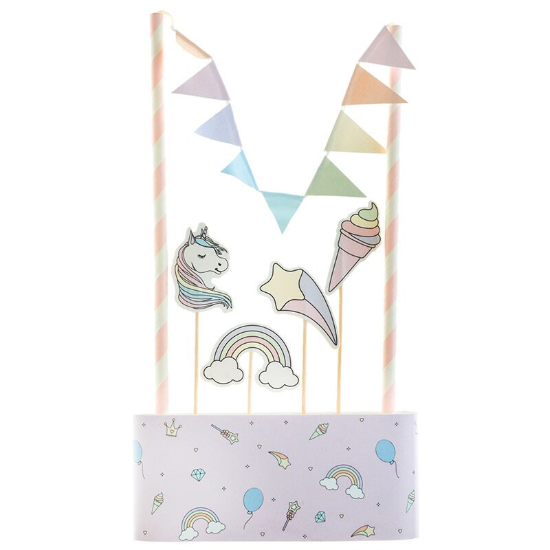 Eenhoorn - Taartdecoratie