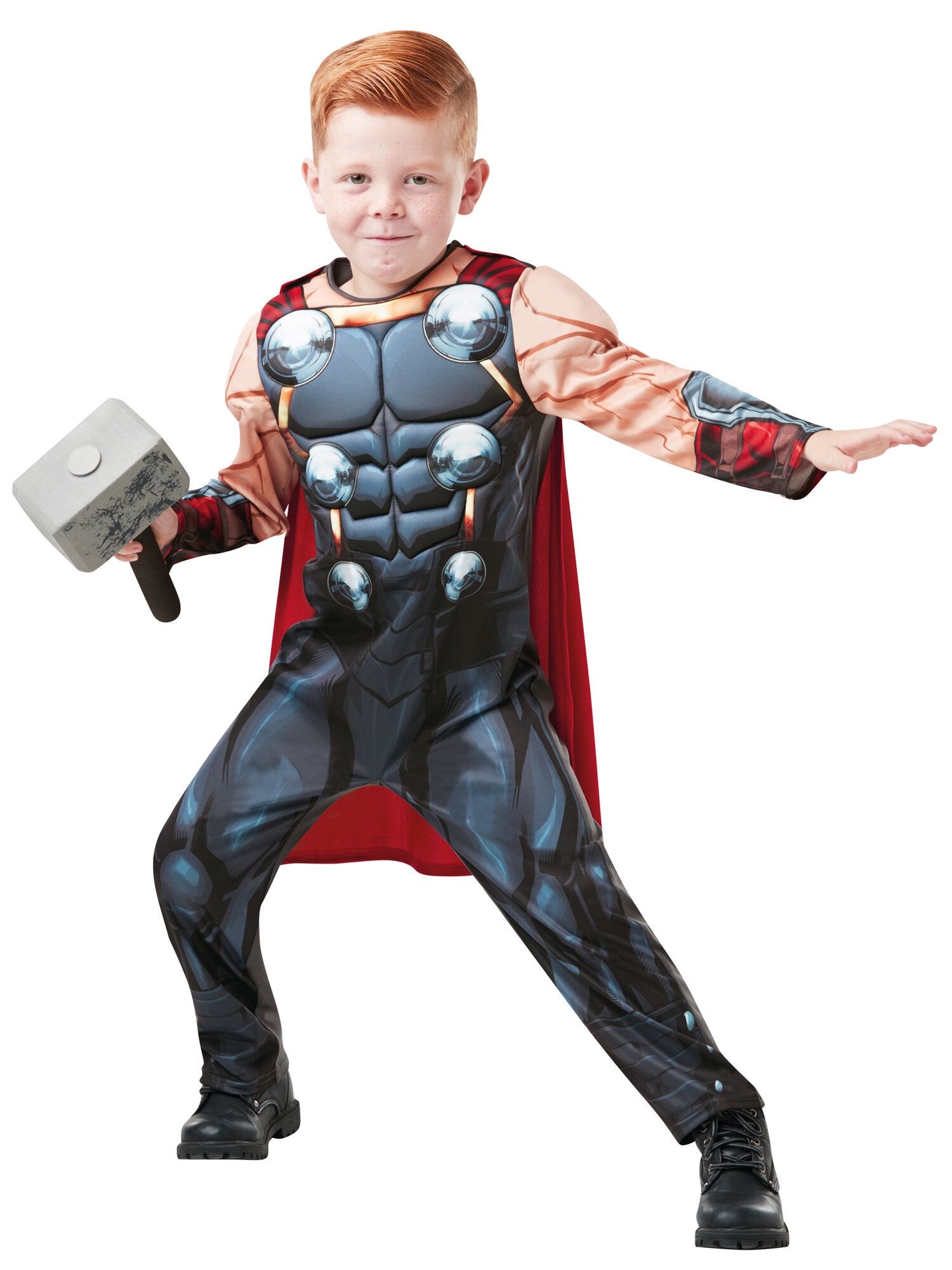 Thor Kostuum Deluxe Kind 7-8 jaar (122-128 cm)
