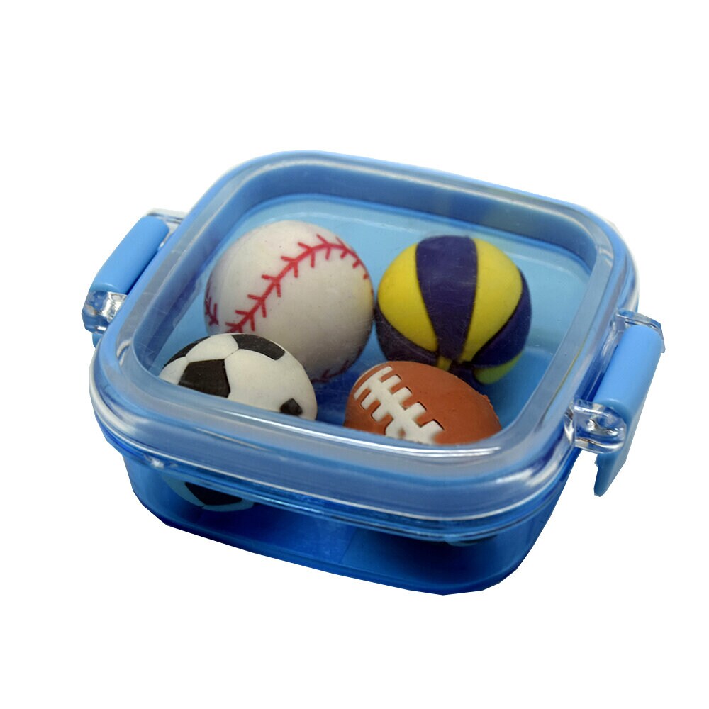 Gummen Sportballen 4 stuks