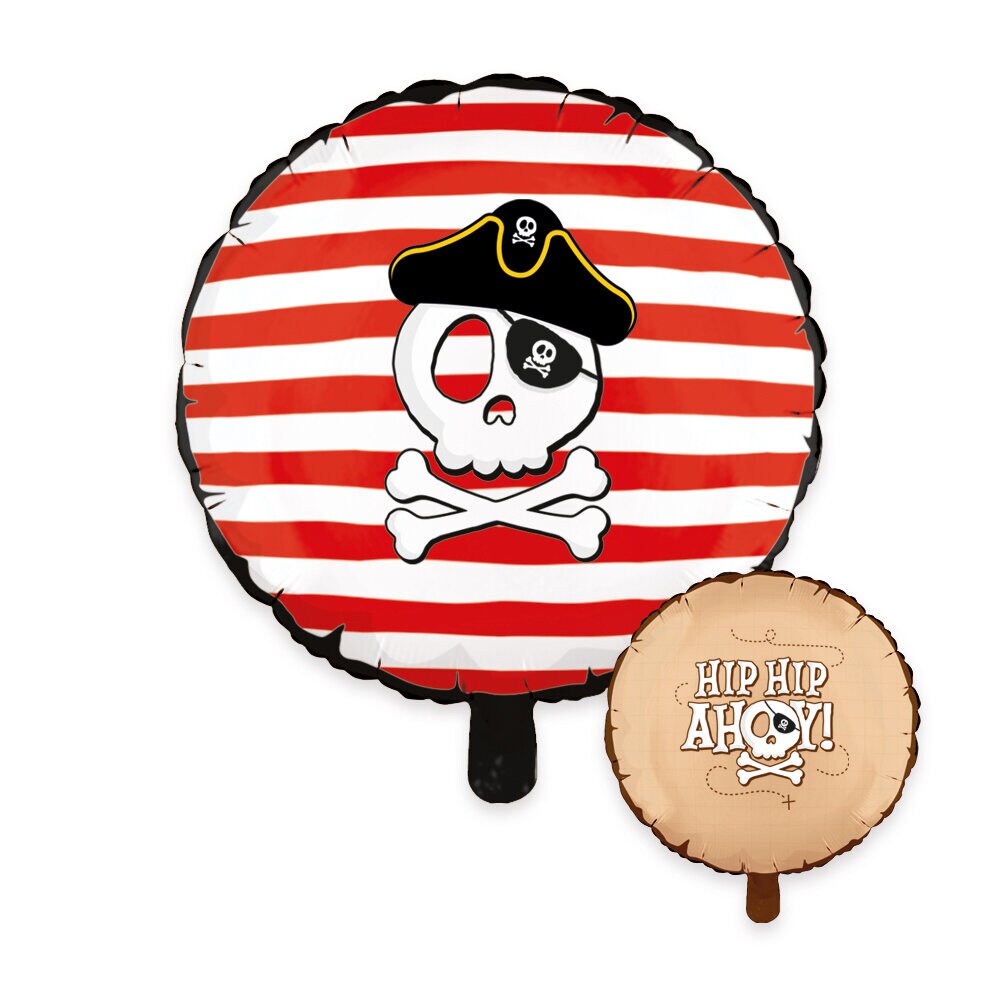 Pirate Folieballon Hip Hip Ahoy 46 cm