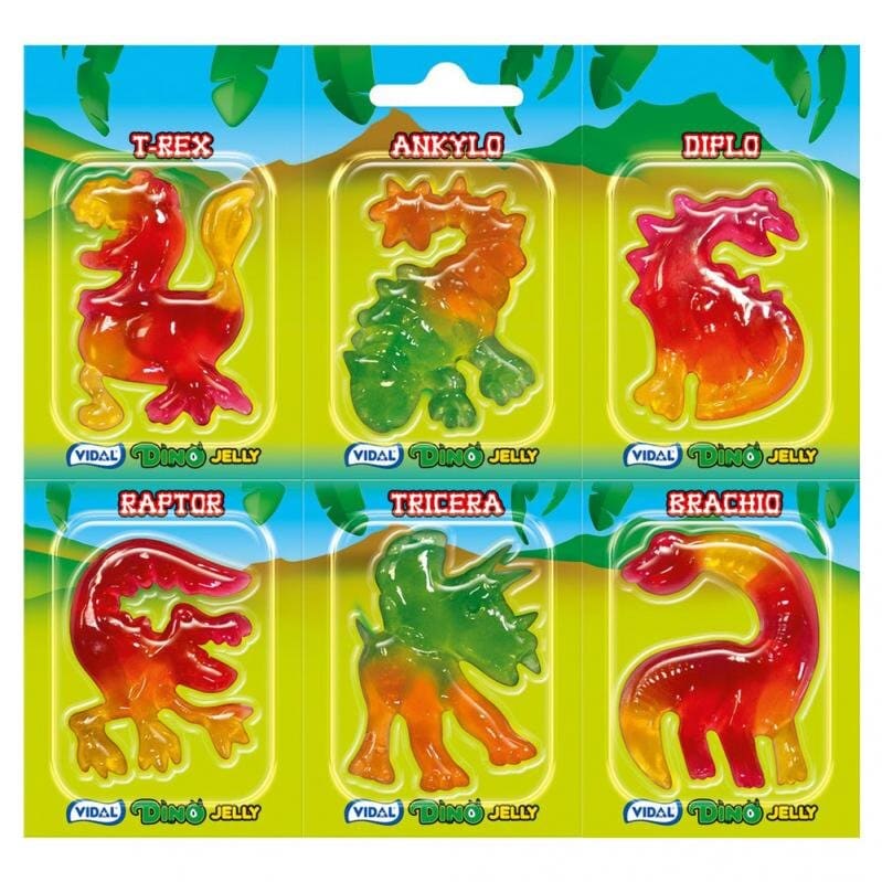 Gummy snoepjes - Dinosaurussen 6 stuks