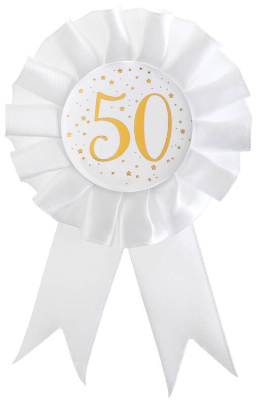Decoratieve rozet voor 50 jaar