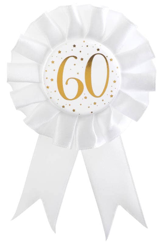 Decoratieve rozet voor 60 jaar