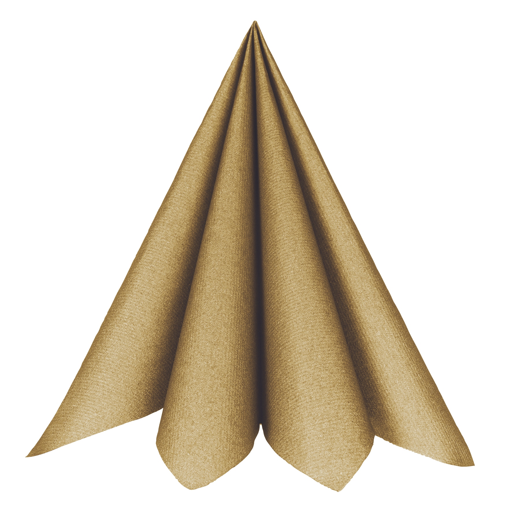 Servetten Premium Textiel Structuur 40 cm - Goud 20 stuks