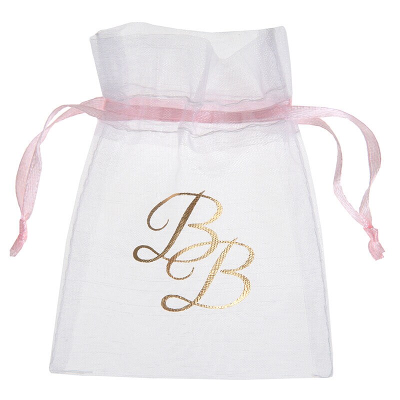 Baby Girl - Organza zakjes 6 stuks