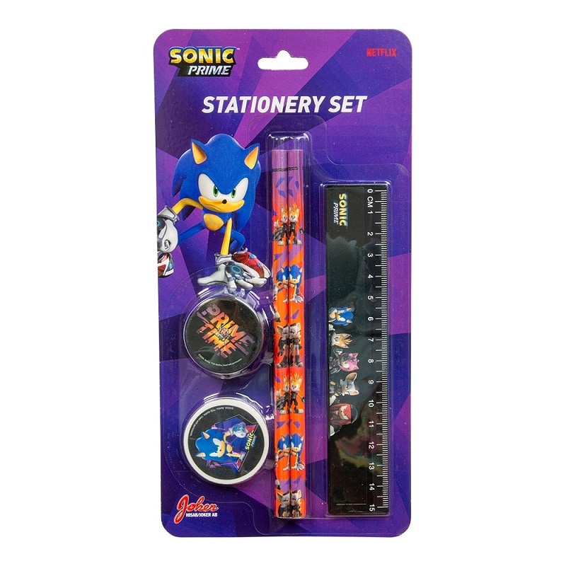 Sonic the Hedgehog - Schoolset 5 stuks