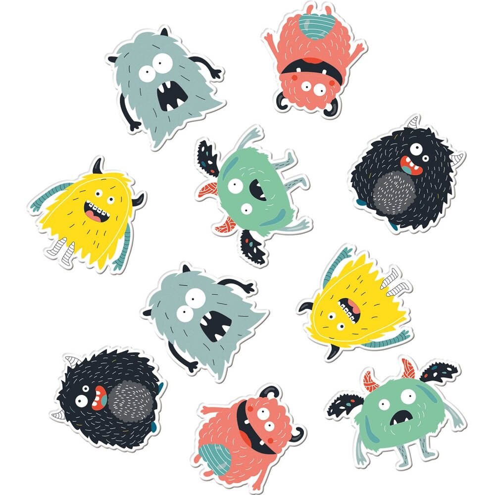 Schattige Monsters - Confetti XL 45 stuks
