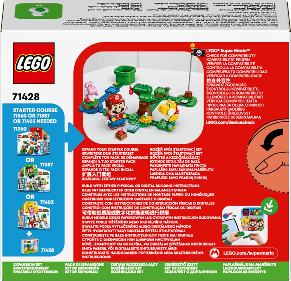 LEGO Super Mario - Uitbreidingsset: Yoshi's eigenaardige woud 6+