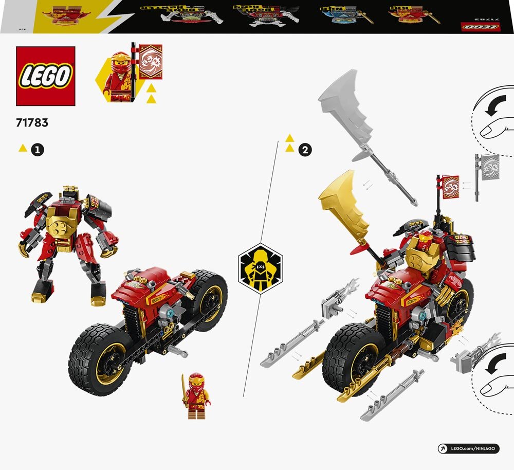 LEGO Ninjago - Kai’s Mech Rider EVO 7+