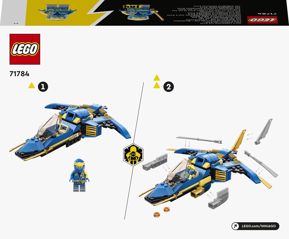 LEGO Ninjago - Jay’s Bliksemstraaljager EVO 6+