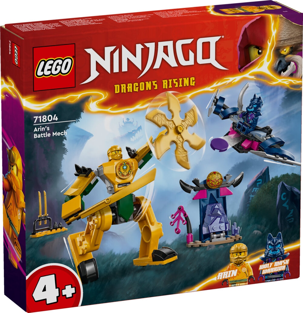 LEGO Ninjago - Arins strijdmecha 4+