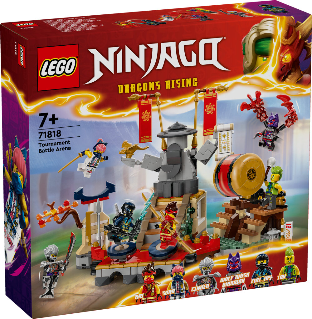 LEGO Ninjago - Toernooi gevechtsarena 7+