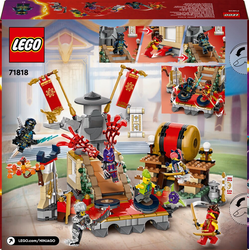LEGO Ninjago - Toernooi gevechtsarena 7+