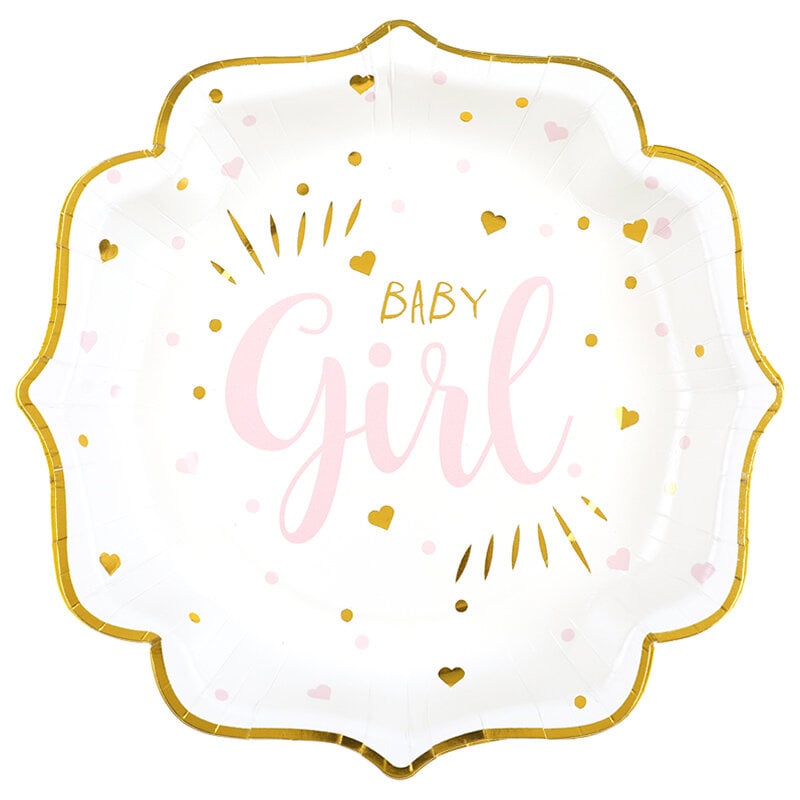Baby Girl - Bordjes 10 stuks