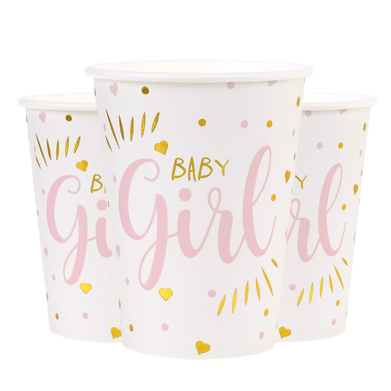 Baby Girl - Bekers 10 stuks