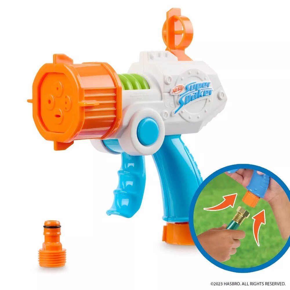 NERF QuadBlast Kleine Pistool voor Waterslang