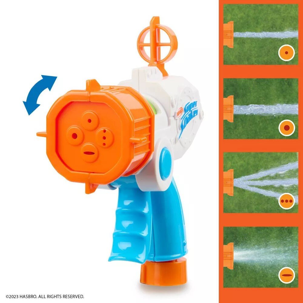 NERF QuadBlast Kleine Pistool voor Waterslang