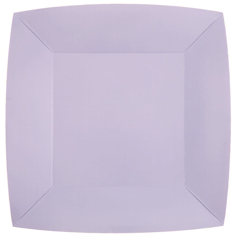 Borden Vierkant 23 cm - Lavendel 10 stuks