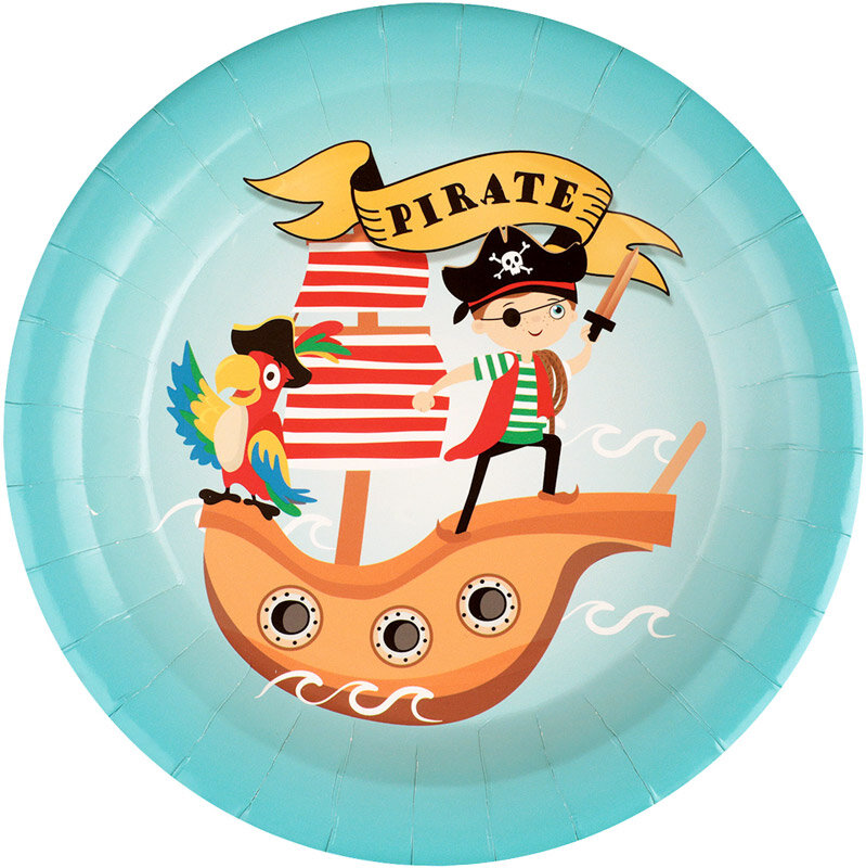 Kleine Piraten - Bordjes 10 stuks