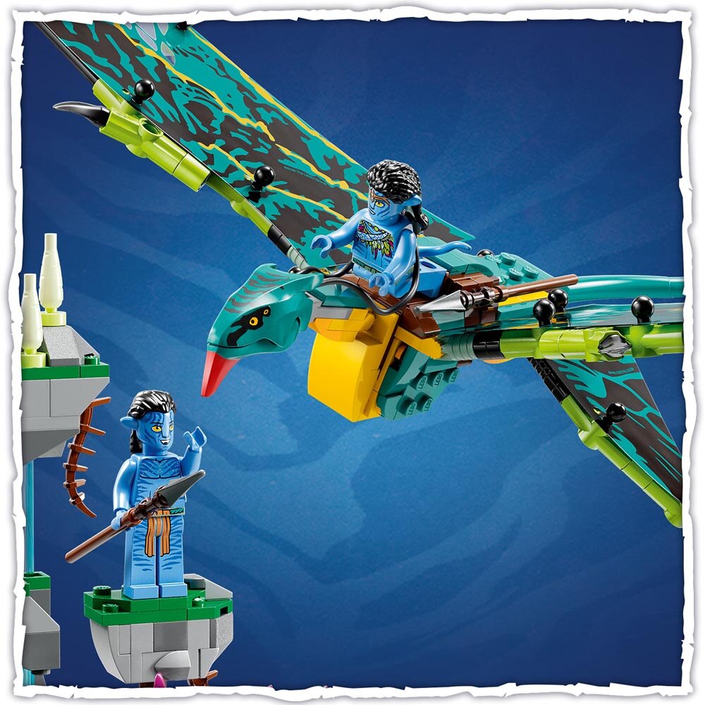 LEGO Avatar - Jake & Neytiri’s eerste vlucht op de Banshee 9+