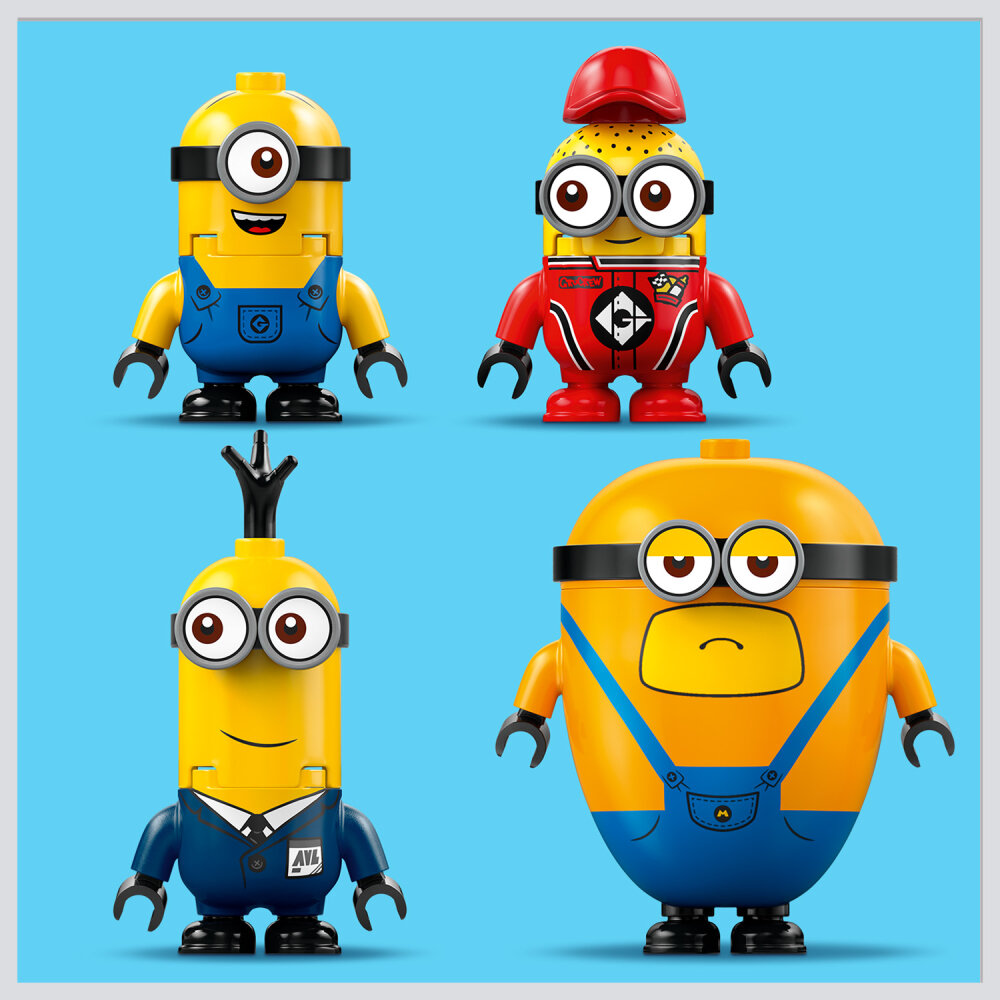 LEGO Minions - Minions en bananenauto 6+