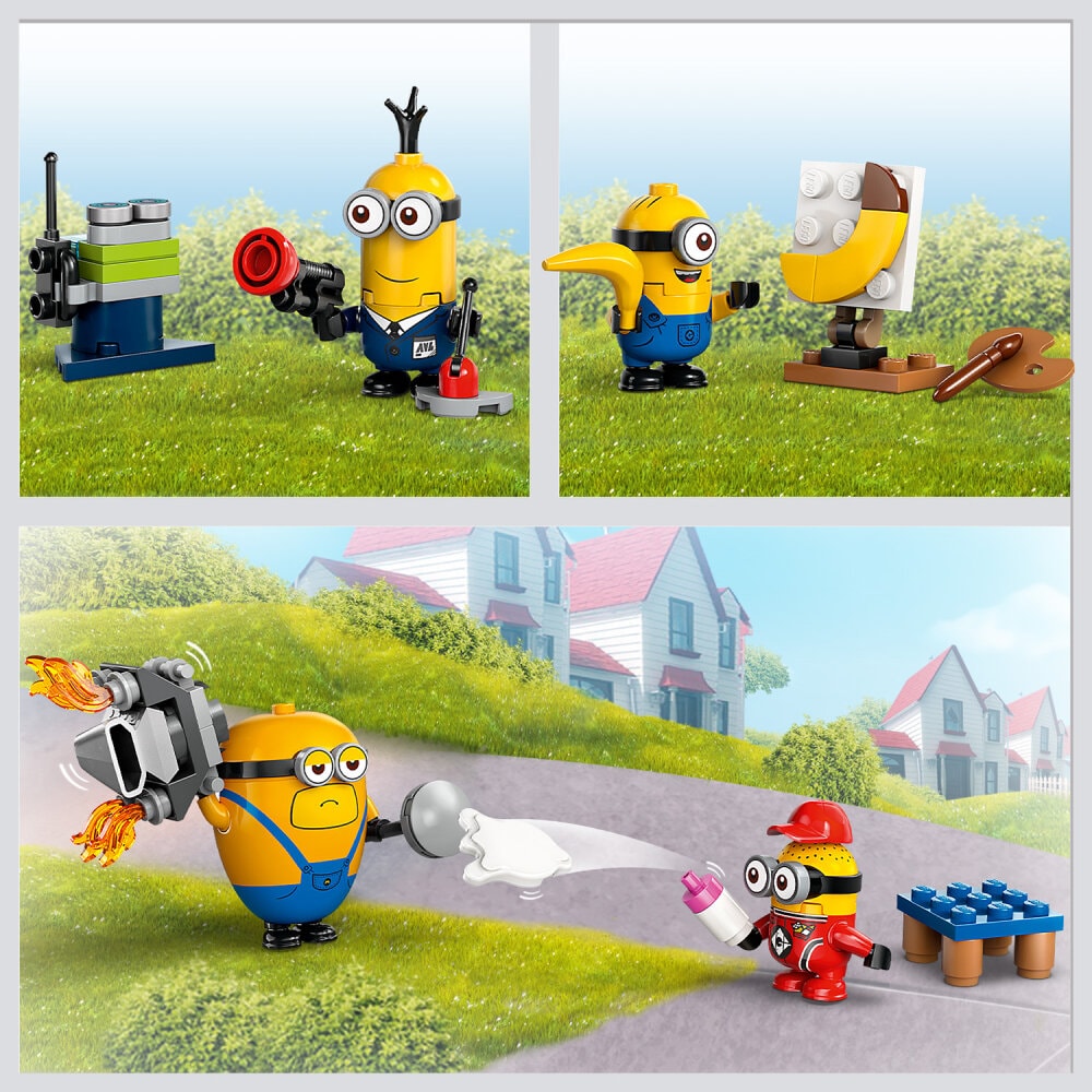 LEGO Minions - Minions en bananenauto 6+