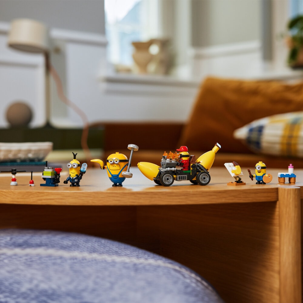 LEGO Minions - Minions en bananenauto 6+